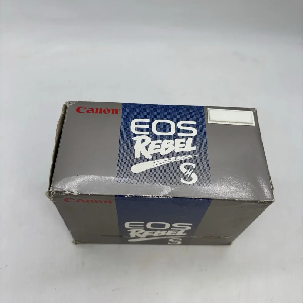 Cannon EOS Rebel S Camera Black Excellent Condition NEW IN BOX